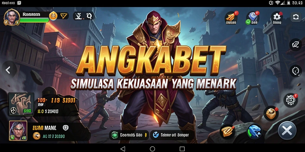 Screenshot gameplay ANGKABET menampilkan aksi mendebarkan dalam simulasi.