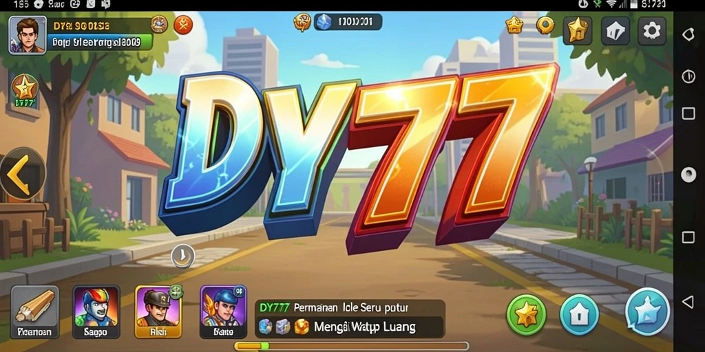 Tampilan gameplay menarik dari DY777 yang memikat.