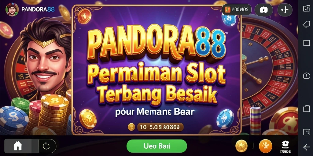 Gameplay menarik dan seru di aplikasi Slot PANDORA88.