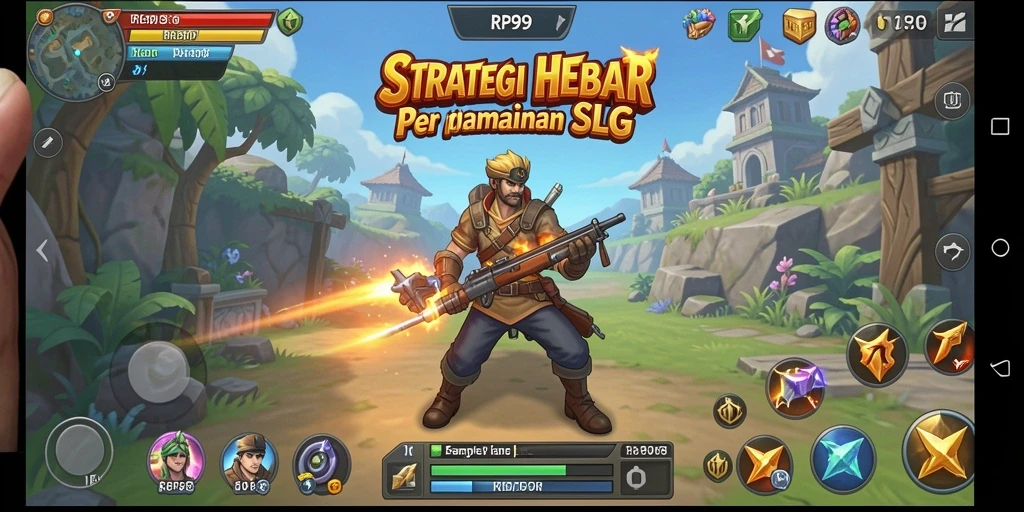 Tampilan gameplay RP99 yang menarik dan penuh strategi.