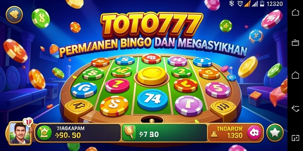 Gameplay seru Bingo di TOTO777 dengan banyak interaksi.